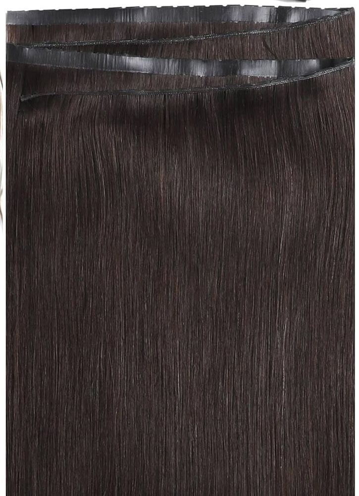 Wholesale 100% human hair Double Butterfly Weft Hair Extensions HE-DBW-ST-#2-16inch 3